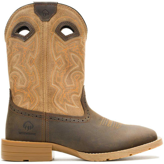 Wolverine Men's Floorhand Steel Toe Waterproof Romeo Work Boot - Brown- W221018 - Overlook Boots