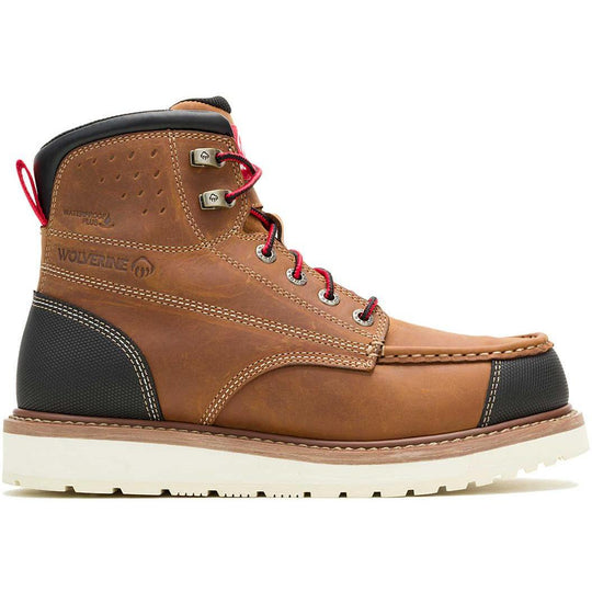 Wolverine Men's Vantage Ft 8" Comp Toe Waterproof 400G Work Boot - Tan - W251143 - Overlook Boots