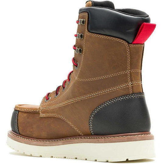 Wolverine Men's Loader II FT 8" Composite Toe Waterproof HyperRest CarbonMAX Work Boot - Trail - W261037 - Overlook Boots
