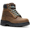 Wolverine Women's Carlsbad 6" Steel Toe Waterproof Work Boot- Brown- W241012 5.0 / Medium / Brown - Overlook Boots