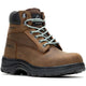 Wolverine Women's Carlsbad 6" Steel Toe Waterproof Work Boot- Brown- W241012 5.0 / Medium / Brown - Overlook Boots