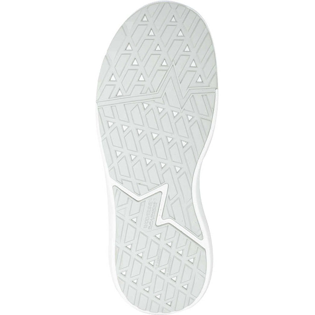 Wolverine Women's Dart Knit Carbonmax Composite Toe Work Shoe- White-