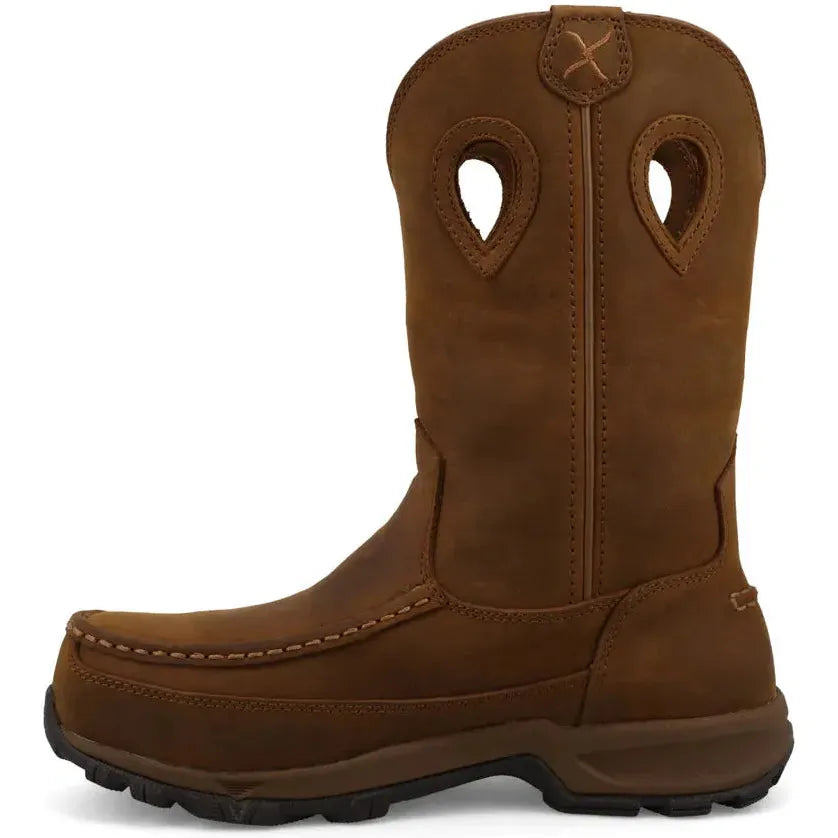 Twisted X Women's BarnShield 10" Comp Toe Waterproof Hiker Boot - Saddle - WHKBNW1 - Overlook Boots