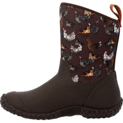 Muck Women's Muckster II Mid Waterproof Ankle Work Boot -Brown- WM29CK  - Overlook Boots