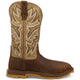 Twisted X Women's UltraLite X 11" Square Toe Western Work Boot - Bison - WULN002 5.5 / Narrow / Brown - Overlook Boots