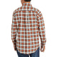 Wolverine Men's Flame Resistant Plaid Long Sleeve Twill Shirt - Russet - W1203980-607 - Overlook Boots