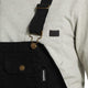 Wolverine Men's Sawmill Duck Insulated Bib - Black - W1204980-003 - Overlook Boots
