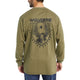 Wolverine Men's Flame Resistant Long Sleeve Print Tee - Moss - W1206550-321 - Overlook Boots