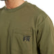 Wolverine Men's Flame Resistant Long Sleeve Print Tee - Moss - W1206550-321 - Overlook Boots