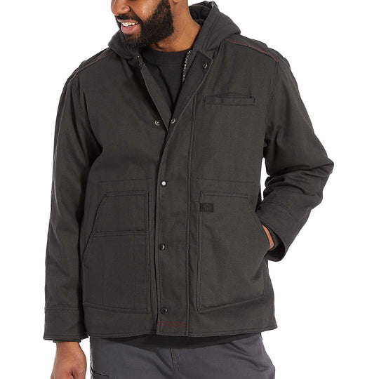 Wolverine Men's Guardian Cotton Work Jacket Onyx - W1208510-031 - Overlook Boots