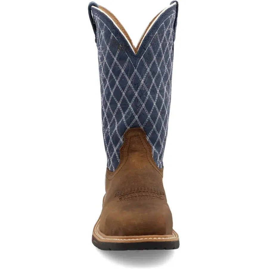 Twisted X Women's CellStretch 11" Comp Toe Western Work Boot - Brown - WXBN001 - Overlook Boots