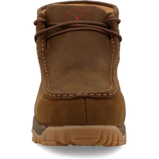 Twisted X Women's CellStretch Comp Toe Chukka Driving Work Boot - Saddle - WXCC001 - Overlook Boots