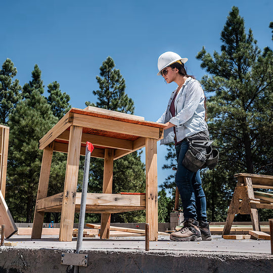 Timberland Pro Women's Hypercharge 6" Comp Toe Waterproof Work Boot - Brown - TB1A4115214 - Overlook Boots