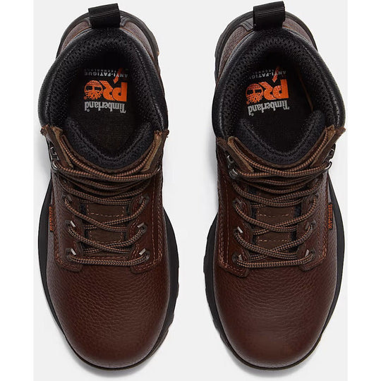 Timberland Pro Women's TiTAN® EV 6" Composite Toe Metguard Work Boot- Brown- TB0A6377W01 - Overlook Boots