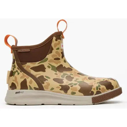 Xtratuf Men's Ankle Deck 6" Waterproof Deck Sport Boot - Camo - XADSMDCM - Overlook Boots