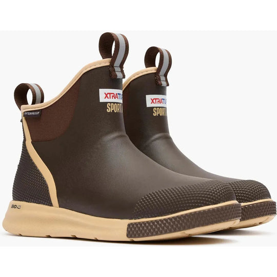 Xtratuf Women's Ankle 6" Waterproof Moisture Wicking Sport Boot- Brown- XADSW901 - Overlook Boots