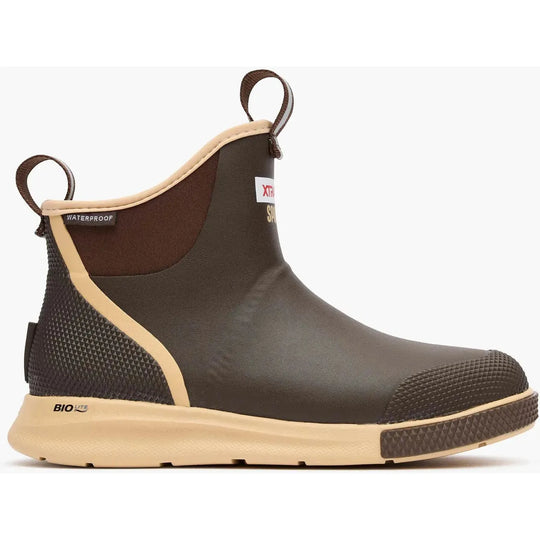 Xtratuf Women's Ankle 6" Waterproof Moisture Wicking Sport Boot- Brown- XADSW901 - Overlook Boots
