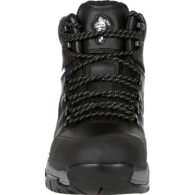 Michelin Men's Hydroedge 6" Steel Toe Waterproof Work Boot -Black- XHY866 - Overlook Boots
