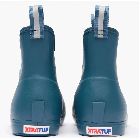 Xtratuf Men's Ankle 6" Waterproof Pull On Deck Boot - Blue - XMAB204 - Overlook Boots