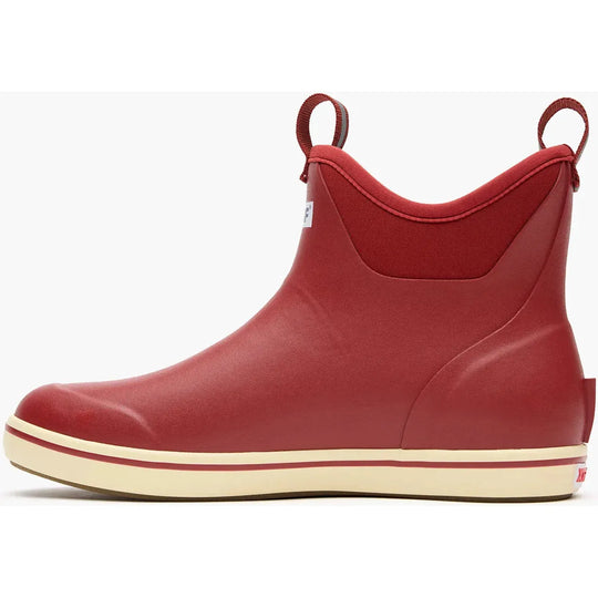 Xtratuf Men's Ankle 6" Waterproof Moisture Wicking Deck Boot - Red - XMAB602 - Overlook Boots