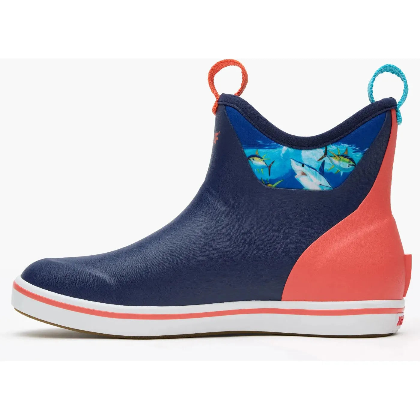 Xtratuf Men's Ankle 6" WP Guy Harvey Deck Boot- Navy- XMABGH20 - Overlook Boots