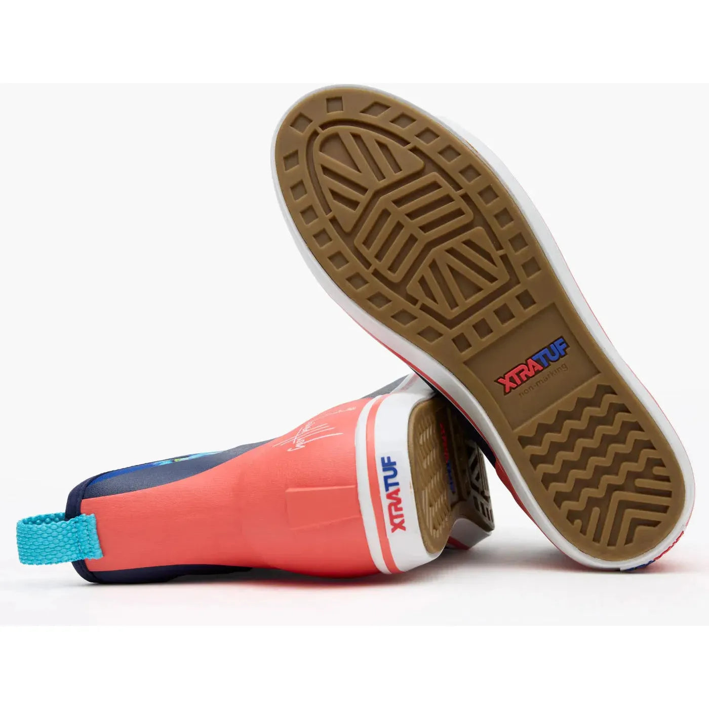 Xtratuf Men's Ankle 6" WP Guy Harvey Deck Boot- Navy- XMABGH20 - Overlook Boots