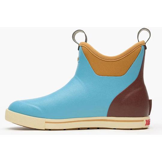 Xtratuf Men's Camp Fleece Lined 6" Waterprof Ankle Deck Boot - Blue - XMADBC20 - Overlook Boots