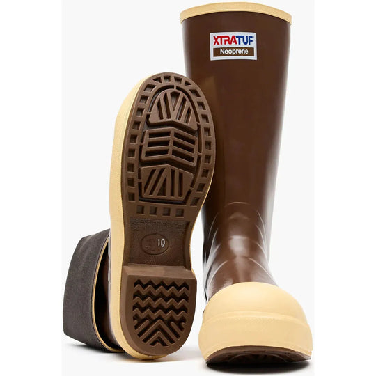 Xtratuf Men's 15" Comp Toe Waterproof Legacy Work Boot - Brown - XMLCT900 - Overlook Boots