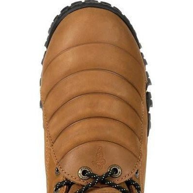 Michelin Men's Pilot Sledge Toe Metatarsal Work Boot -Brown- XPX781  - Overlook Boots