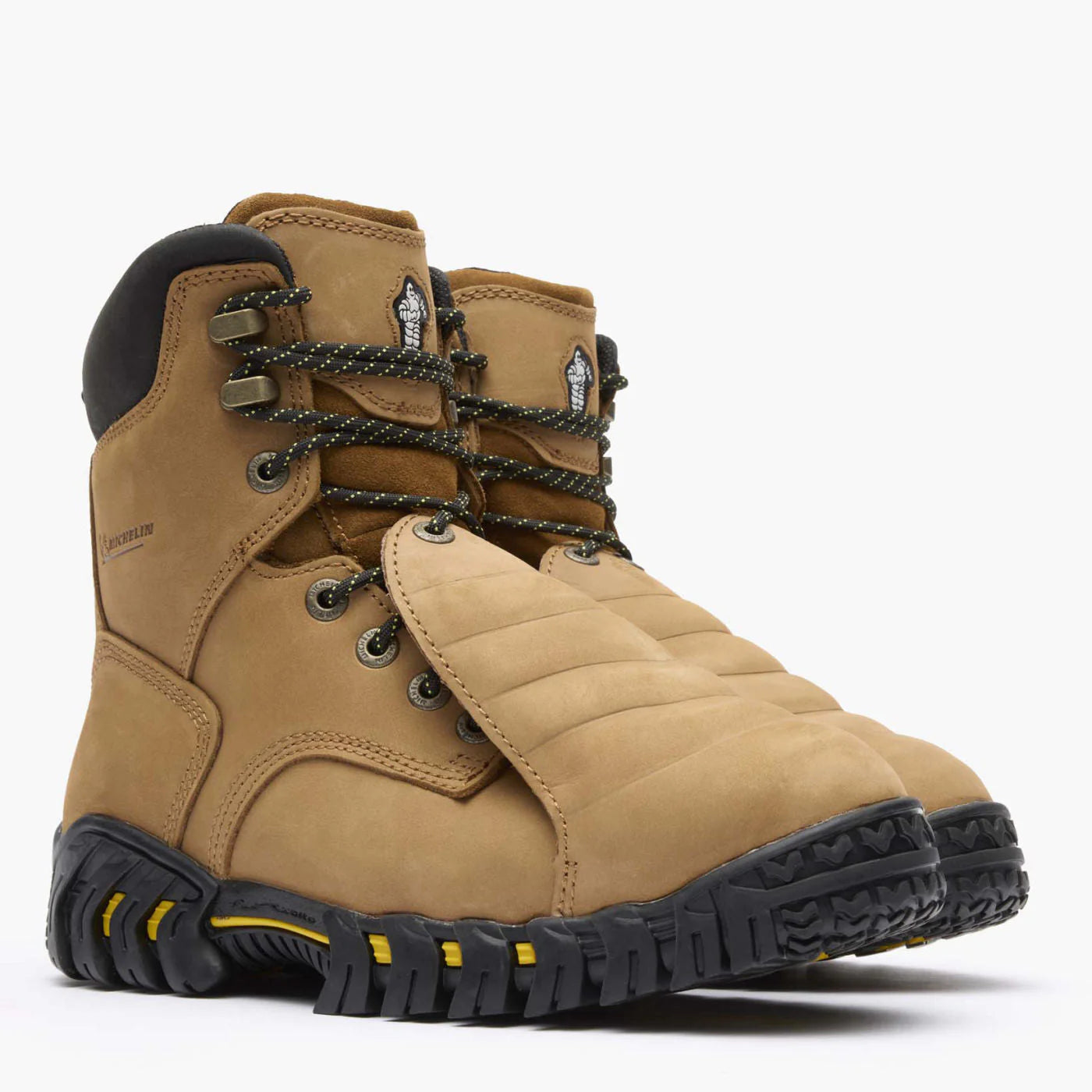 Michelin Men's Pilot Sledge Toe Metatarsal Work Boot -Brown- XPX781 - Overlook Boots