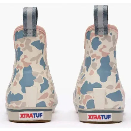 Xtratuf Women's Ankle Deck 6" Waterproof Pull On Boot - Ivory - XWAB4DC - Overlook Boots