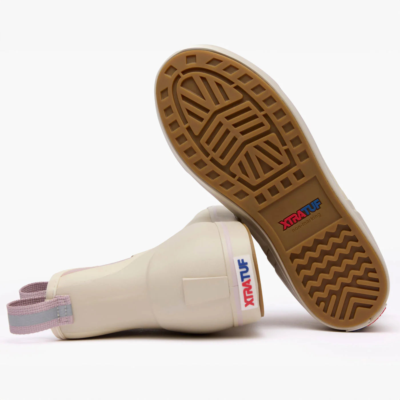 Xtratuf Women's Ankle Deck 6" Waterproof Pull On Boot - Ivory - XWAB902 - Overlook Boots