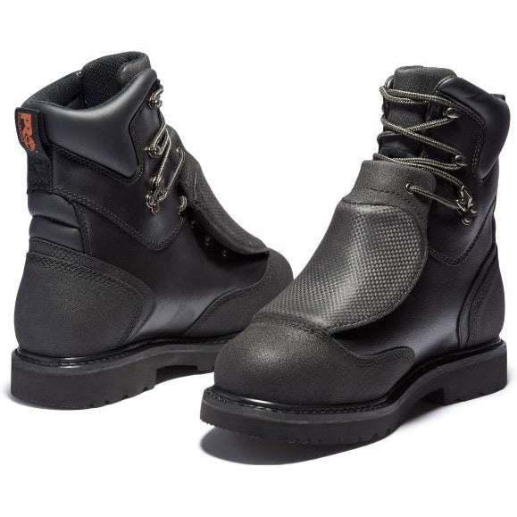 Timberland PRO Men's 8" Stl Toe WP Ext Metguard Work Boot TB153530001  - Overlook Boots