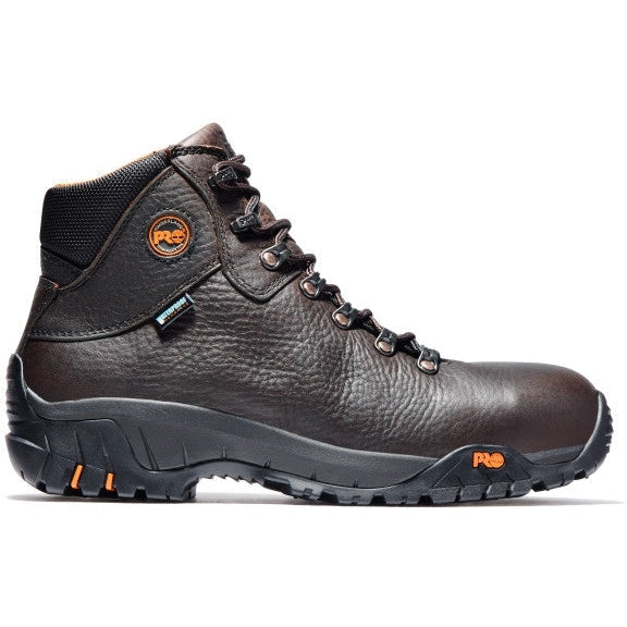 Timberland Pro Men's Titan Alloy Toe Waterproof Slip Resistant Work Boot -Brown- TB185520214 - Overlook Boots