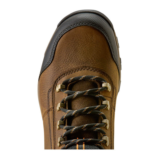 Ariat Men's Stryker Neo 6" Soft Toe Waterproof Work Boot - Dark Brown - 10080339 - Top View - Overlook Boots