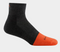 Men's Darn Tough Steely Quarter Midweight Work Sock 3-Pack - Graphite Medium / Graphite - Overlook Boots