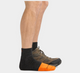 Men's Darn Tough Steely Quarter Midweight Work Sock 3-Pack - Graphite  - Overlook Boots