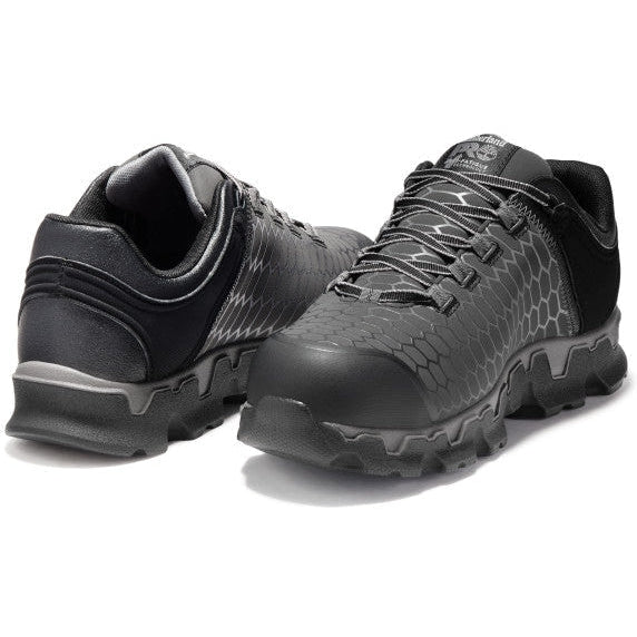 Timberland Pro Men's Powertrain Sport AT Sneaker Work Shoe -Black- TB1A1I4S001  - Overlook Boots