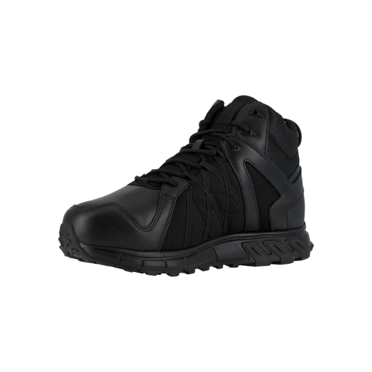 Reebok Women's Trailgrip Alloy Toe CushGuard Athletic Work Shoe - Black - RB345 - Overlook Boots