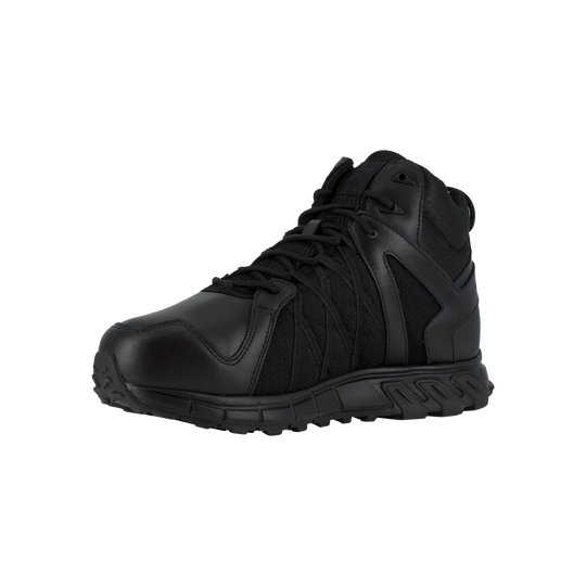 Reebok Women's Trailgrip Alloy Toe CushGuard Athletic Work Shoe - Black - RB345 - Overlook Boots