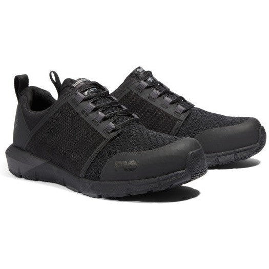 Timberland Pro Men's Radius Composite Toe Work Sneaker Shoe- Black- TB1A27W7001 7.0 / Medium / Black - Overlook Boots