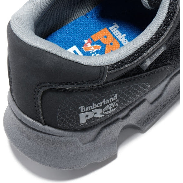 Timberland Pro Men's Powertrain AT Sneaker Work Shoe -Black- TB192649001  - Overlook Boots