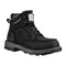 Carhartt Men's Hamilton 6" Waterproof Composite Moc Toe Work Boot - Black - FL6331-M - Front Angle - Overlook Boots