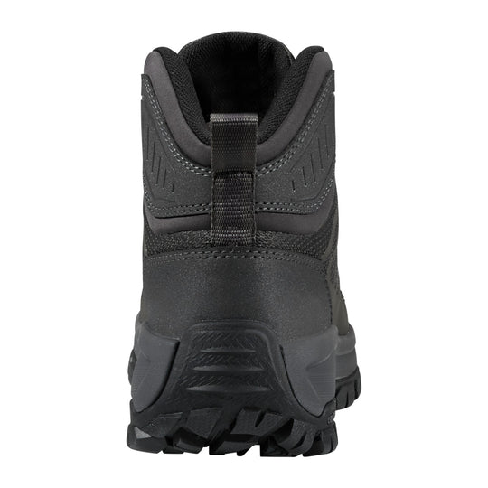 Carhartt Men's Dearborn Mid Fabric Composite Toe Work Boot - Mud Gray - FZ5380-M - Back View - Overlook Boots