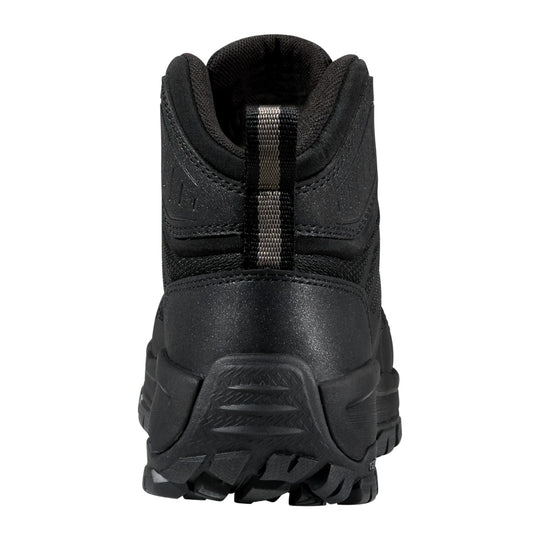 Carhartt Men's Dearborn Mid Fabric Composite Toe Work Boot - Black - FZ5381-M - Back View - Overlook Boots
