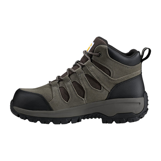 Carhartt Men's Dearborn Mid Waterproof Composite Toe Work Boot - Greige - FZ5384-M - Inside Profile - Overlook Boots