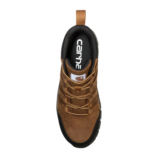 Carhartt Men's Dearborn Mid Waterproof Composite Toe Work Boot - Brown - FZ5385-M - Top - Overlook Boots