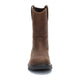 Cat Men's 247 10" Soft Toe Wellington Work Boot - Dark Brown - P51124 - Front View - Overlook Boots