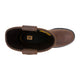 Cat Men's 247 10" Soft Toe Wellington Work Boot - Dark Brown - P51124 - Top View - Overlook Boots
