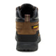 Cat Men's Brickline Steel Toe Waterproof Work Boot - Real Brown - P91871 - Back View - Overlook Boots